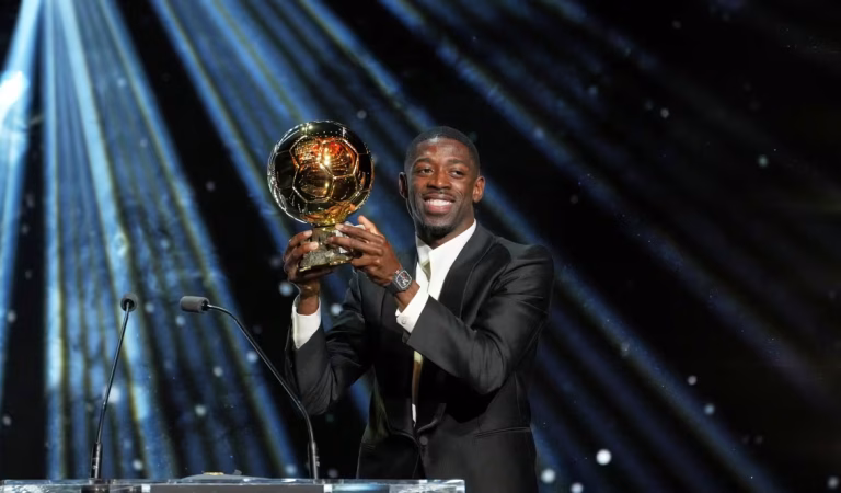 Dembélé Wins Ballon d’Or After PSG Treble