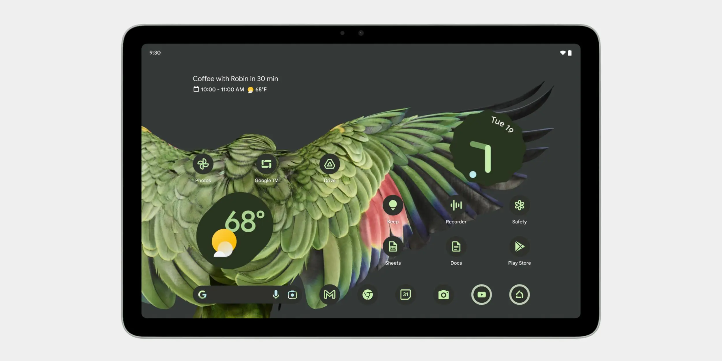 Google Pixel Tablet Full Specifications