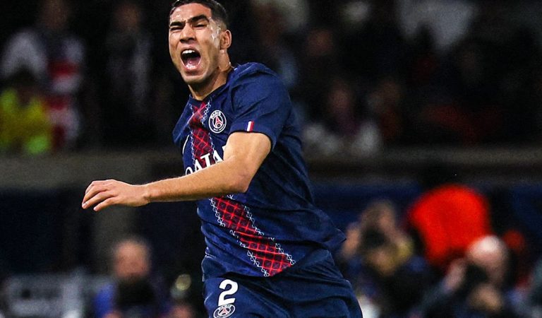 PSG Confirms Achraf Hakimi Suffers Severe Ankle Sprain