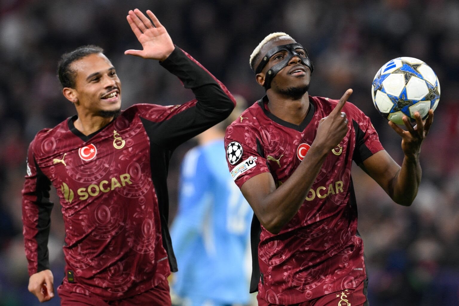 Osimhen’s Hat-Trick Powers Galatasaray to 3-0 Champions League Win Over Ajax