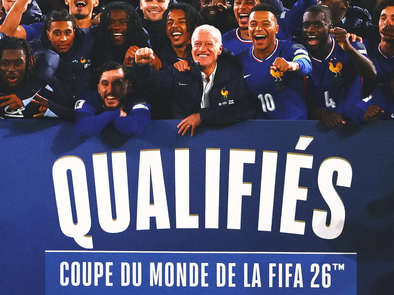 France Secures 2026 World Cup Spot with 4-0 Rout of Ukraine