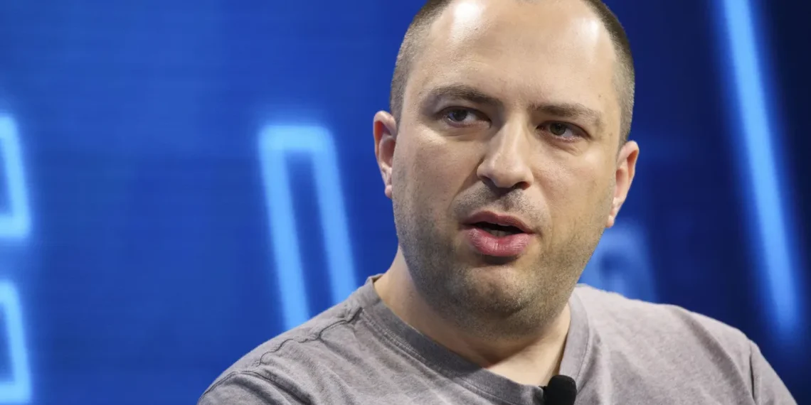 WhatsApp cofounder Jan Koum has sold more than half the Facebook shares he received as part of the WhatsApp sale. (Photographer: Patrick T. Fallon/Bloomberg)