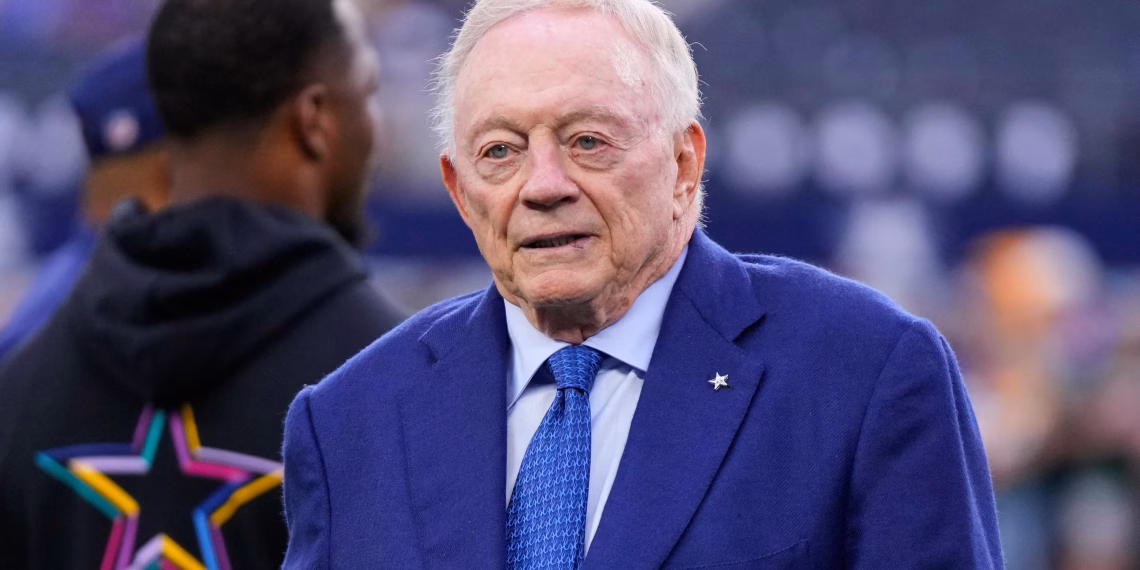Dallas Cowboys owner Jerry Jones, 2022.
