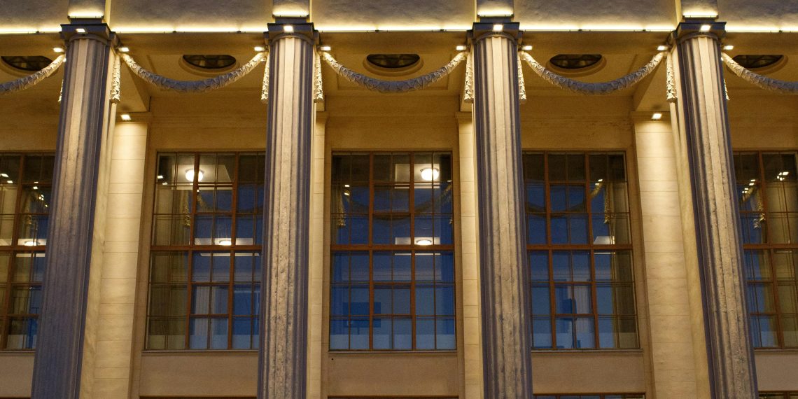 Photo by Alexander Popadin: https://www.pexels.com/photo/illuminated-architectural-dome-at-night-35409283/