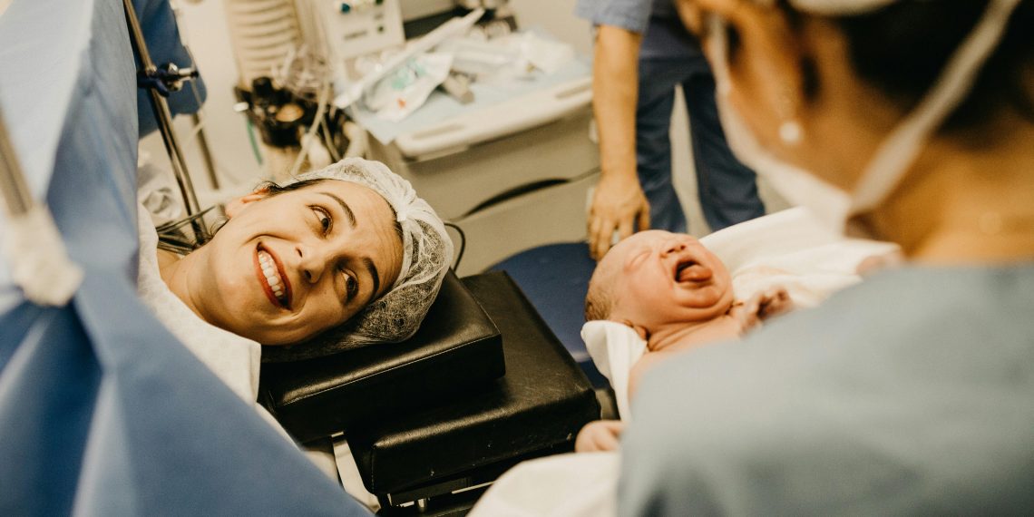Photo by Jonathan Borba: https://www.pexels.com/photo/mother-smiling-looking-at-newborn-child-3279203/