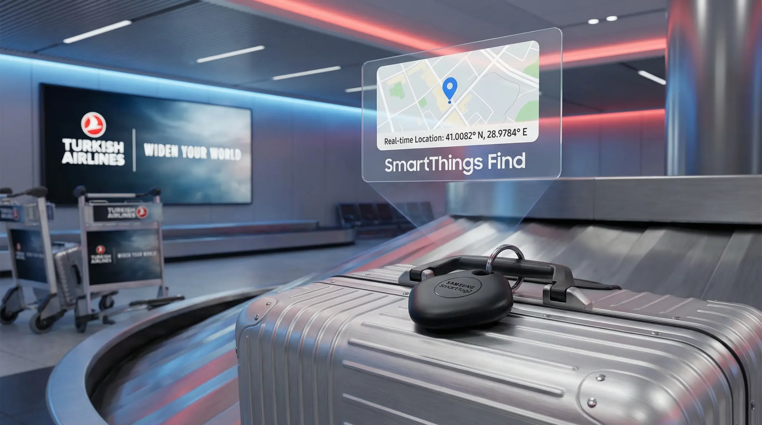 Samsung and Turkish Airlines Join Forces to Revolutionize Travel with SmartTagged Baggage Service