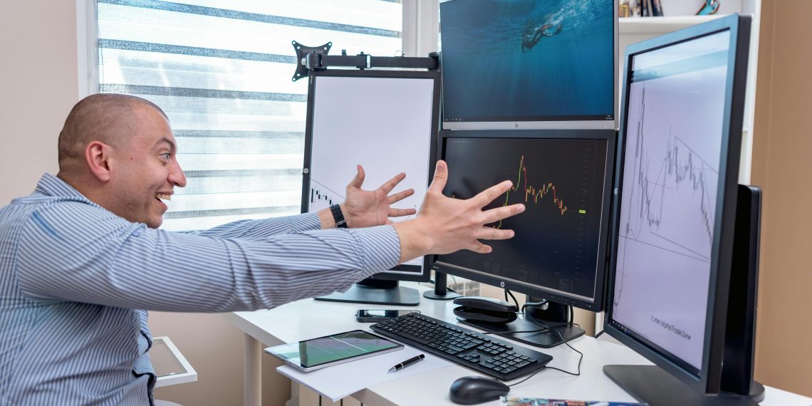 Photo by AlphaTradeZone: https://www.pexels.com/photo/man-in-blue-and-white-long-sleeve-shirt-using-computer-5831347/