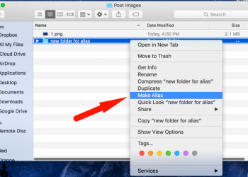 Create Desktop Shortcuts on Mac Easily
