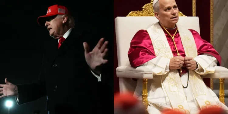 Trump Pope Leo Clash Over War and Immigration